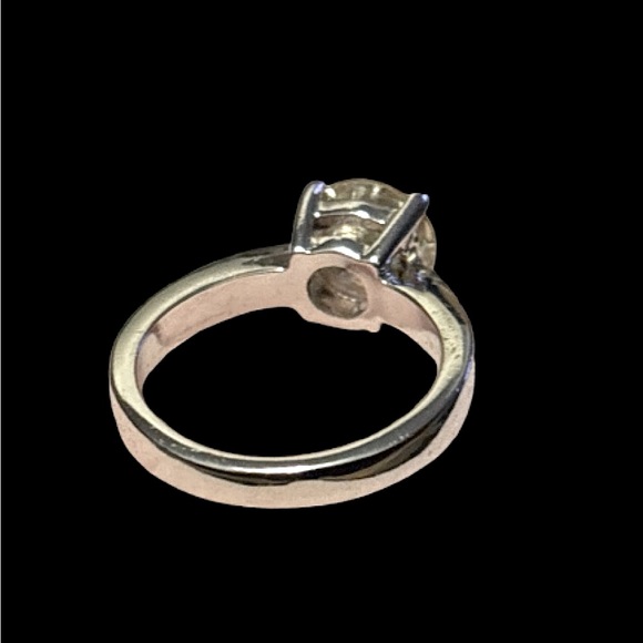 Nwots AINUOSHI Moissanite Solitaire Ring Size 7.25 - Picture 8 of 11